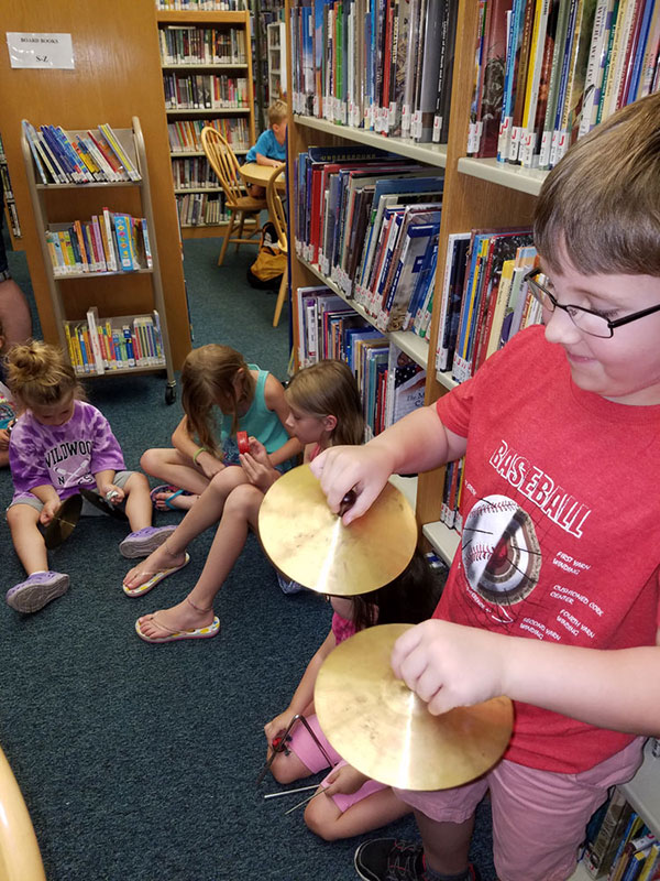 Mrs. Greene and the Children “Making Music”